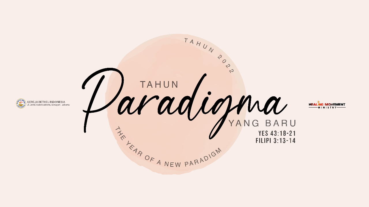 TAHUN PARADIGMA YANG BARU (The Year of a New Paradigm)